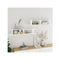 2 Pcs  Wall Shelves White 105 X 18 X 20 Cm Chipboard