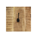 2 Pcs Wallmounted Coat Racks Solid Mango Wood