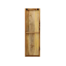2 Pcs Wallmounted Coat Racks Solid Mango Wood