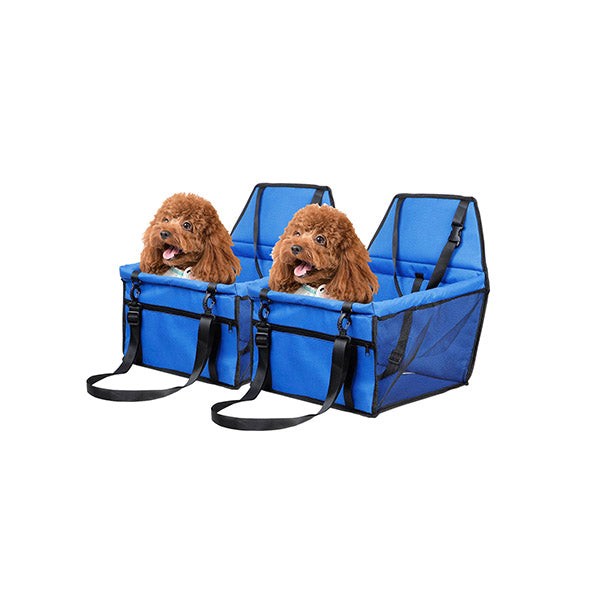 2 Pcs Waterproof Pet Booster Car Seat Dog Carrier Bag
