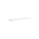 2 Pcs White Floating Wall Shelves Honeycomb Mdf
