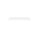 2 Pcs White Floating Wall Shelves Honeycomb Mdf