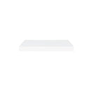 2 Pcs White Mdf Floating Wall Shelves
