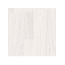 2 Tier Book Cabinet White 100 X 30 X 70 Cm Solid Pine Wood