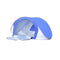 2 To 3 Person Hiking Portable Shelter Pop Up Tent