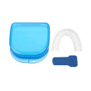 2X Mouthguard Mouthpiece 2X Nose Clip Anti Snoring Aid