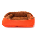 2X Orange Dual Purpose Cushion Nest Cat And Dog