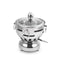 Stainless Steel Mini Asian Buffet Hot Pot With Glass Lid