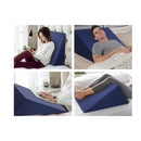2X Wedge Pillow Neck Back Support With Cover Waterproof