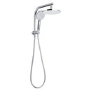 Wels Rain Shower Round Wall Arm Handheld Spray Bracket Rail Chrome