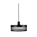 Industrial Mesh Pendant Retro Pendant Black