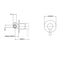 Euro Round Chrome Shower/Bath/Basin Mixer