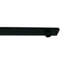 Luxury Square Matte Black Wall Mounted Gooseneck Shower Arm