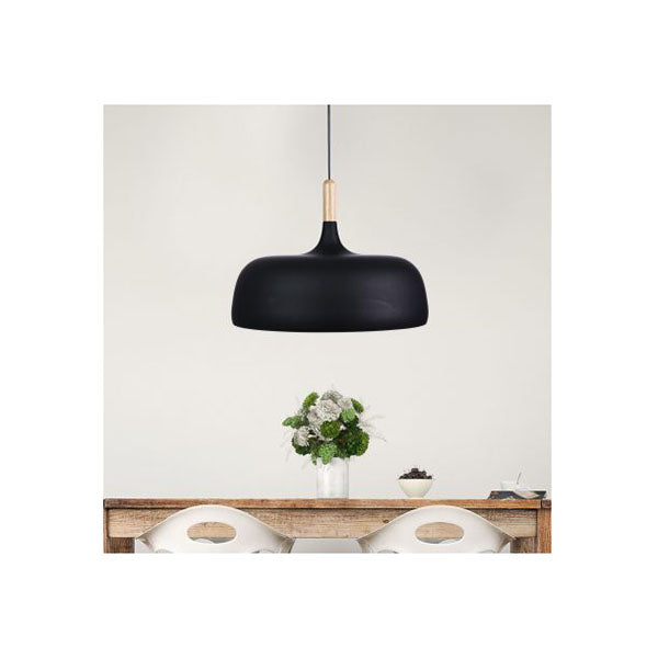 Urban Retro Industrial Style Pendant Black