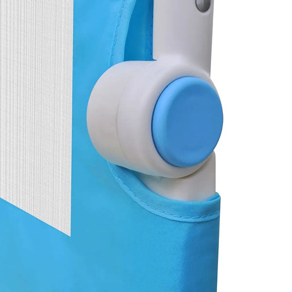 2 Pieces Blue Toddler Safety Bed Rail 150x42cm