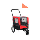 2 In 1 Pet Bike Trailer And Jogging Stroller