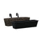 2 Pcs Brown Garden Planters Water Hyacinth