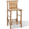 2 Pieces Bamboo Bar Stools Bamboo