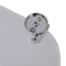 2 Pieces MDF Toilet Seats with Hard Close Lids Water