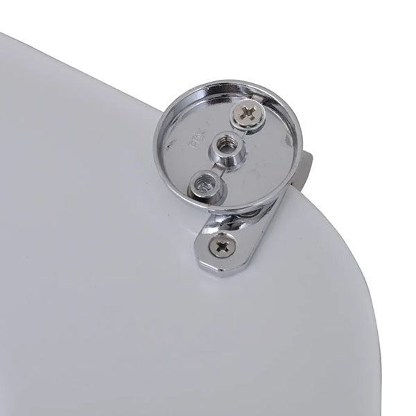 2 Pieces MDF Toilet Seats with Hard Close Lids Water