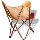 2 Pieces Multicolour Chindi Fabric Butterfly Chairs