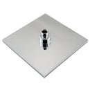 ABS Square Chrome Rainfall Shower Head 8 Inch