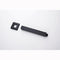 Luxury Square Matte Black Ceiling Shower Arm