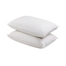 2 Pcs Duck Feathers Down Pillow with Bag