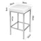 2 x PU Leather Bar Stool