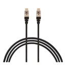 2M Cat 6A Rj45 Sftp Thin Lszh 30 Awg Pack Of 50 Network Cable Black
