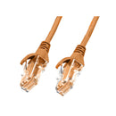 2M Cat 6 Ultra Thin Lszh Pack Of 10 Ethernet Network Cable Orange