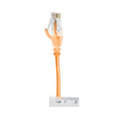 2M Cat 6 Ultra Thin Lszh Pack Of 10 Ethernet Network Cable Orange