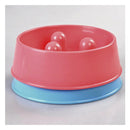 2X Pet Anti Gulp Feeder Bowl Dog Cat Puppy Slow Food Interactive Dish