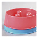 2X Pet Anti Gulp Feeder Bowl Dog Cat Puppy Slow Food Interactive Dish