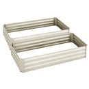 Greenfingers 2x Garden Bed 150X90X30CM Galvanised Steel Raised Planter
