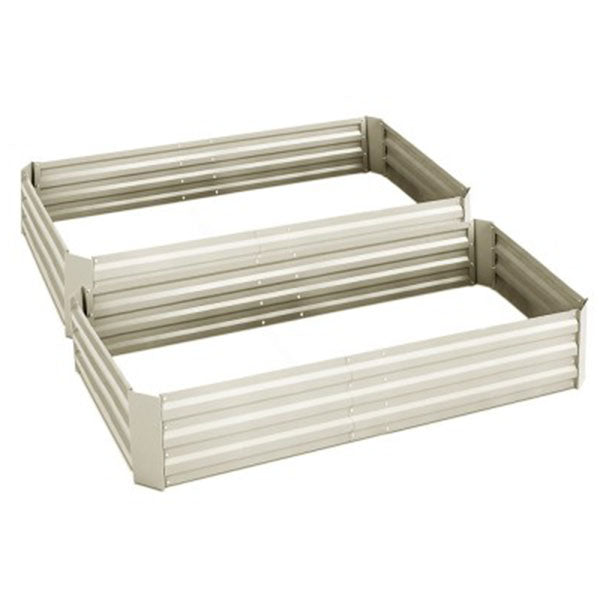 Greenfingers 2x Garden Bed 150X90X30CM Galvanised Steel Raised Planter
