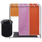 3-Section Laundry Sorter Hamper With A Washing Bin