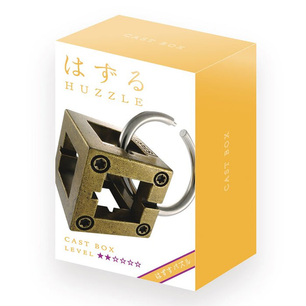 Broadway Toys Hanayama Box Hanayama Metal Brainteaser Puzzle Mensa Rated Level 2 75X119X45 Mm