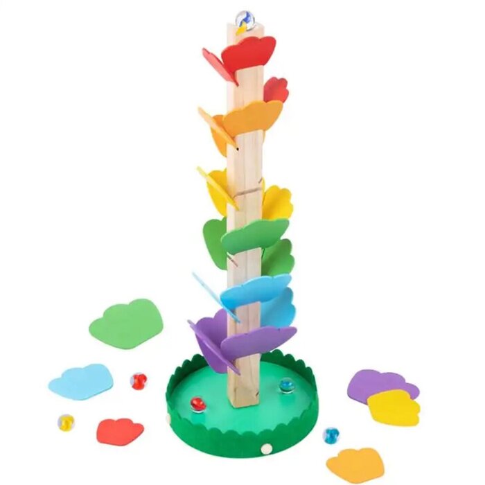 Tooky Toy Co Ball Track Game 14X14X37Cm