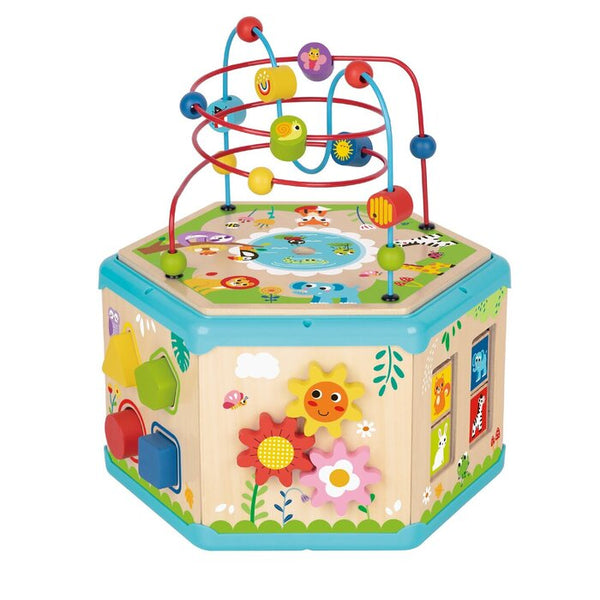 Tooky Toy Co 7 In 1 Activity Cube 31X28X35Cm