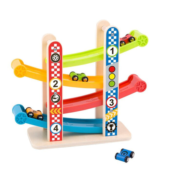 Tooky Toy Co Sliding Tower Small 32X10X27Cm