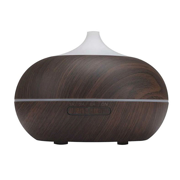 300Ml Essential Oil Aroma Diffuser Mist Humidifier Dark Wood
