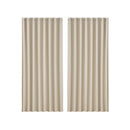 2X Blockout Curtains Blackout Window Curtain Eyelet Beige