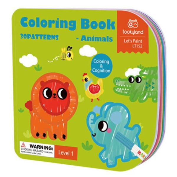 Tookyland Coloring Book Animals