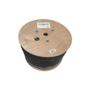 305M Cat6A F Utp Ldpe Solid Core Cable Roll Black