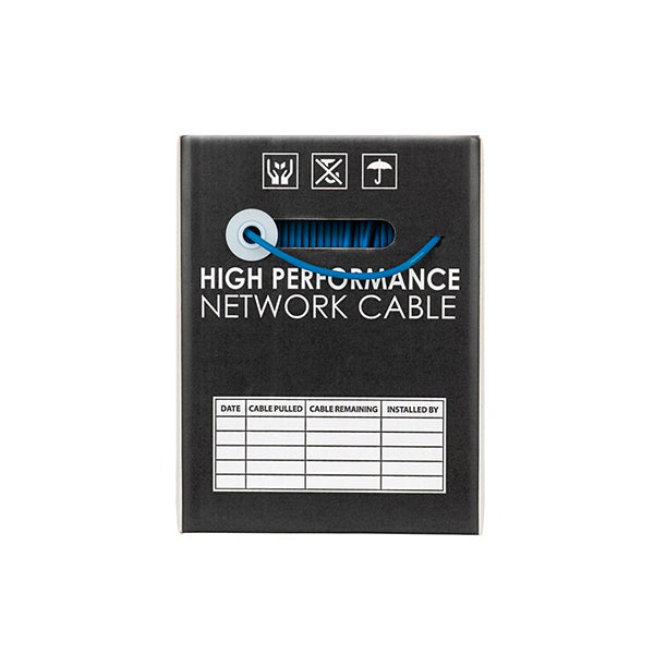 305M Cat6 Ethernet Cable Reel Box Utp Lan Cable With Solid Conductor