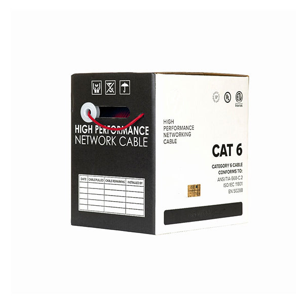305M Cat6 Ethernet Cable Reel Box Utp Lan Cable With Solid Conductor