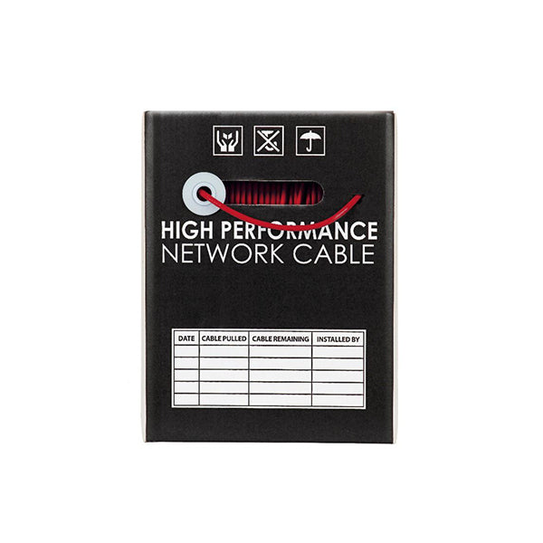 305M Cat6 Ethernet Cable Reel Box Utp Lan Cable With Solid Conductor