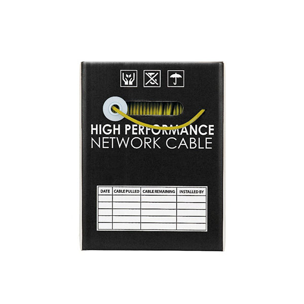 305M Cat6 Ethernet Cable Reel Box Utp Lan Cable With Solid Conductor