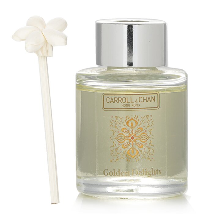 Carroll And Chan Mini Diffuser Golden Delights Amber Peach Leather And Oud 20Ml